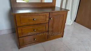 Dressing Table with Chair (Teak)