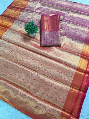 Tissue Bridal 1 Gram Gold Sarees