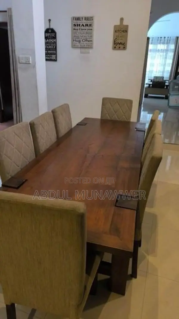 Dining table with chairs