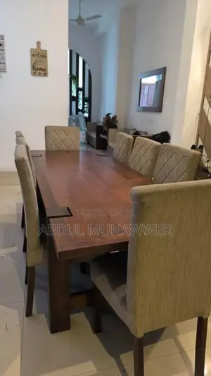 Dining table with chairs