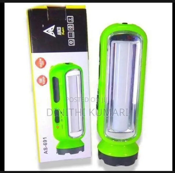 Rechargeable LED Emergency Light Torch with Power Bank AS-691