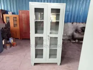 Steel Glass Office Cupboard