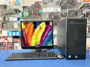 Computer (HP) i3 6th GEN|8GB RAM|500GB HDD (Monitor 17"- 22" + Full Se