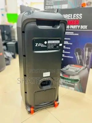 Karaoke Bluetooth Party Box Speaker with Wireless Mic (New) ZIMA ZM-84