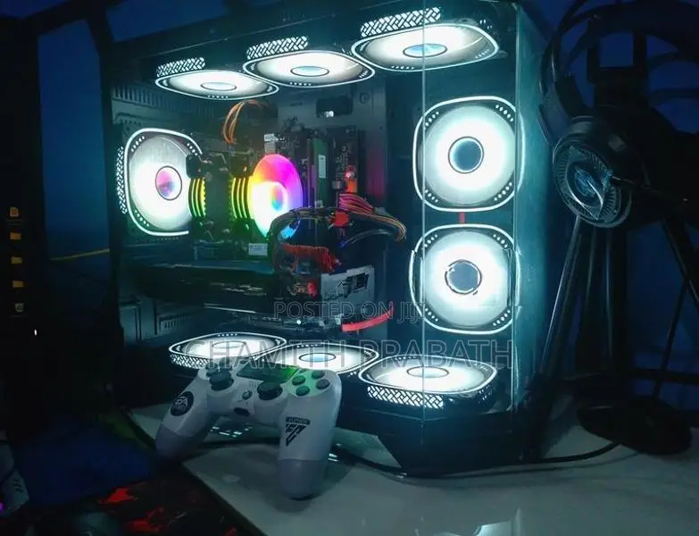 Wj Coolman Gaming Seaview Casing with ARGB Fan Kit