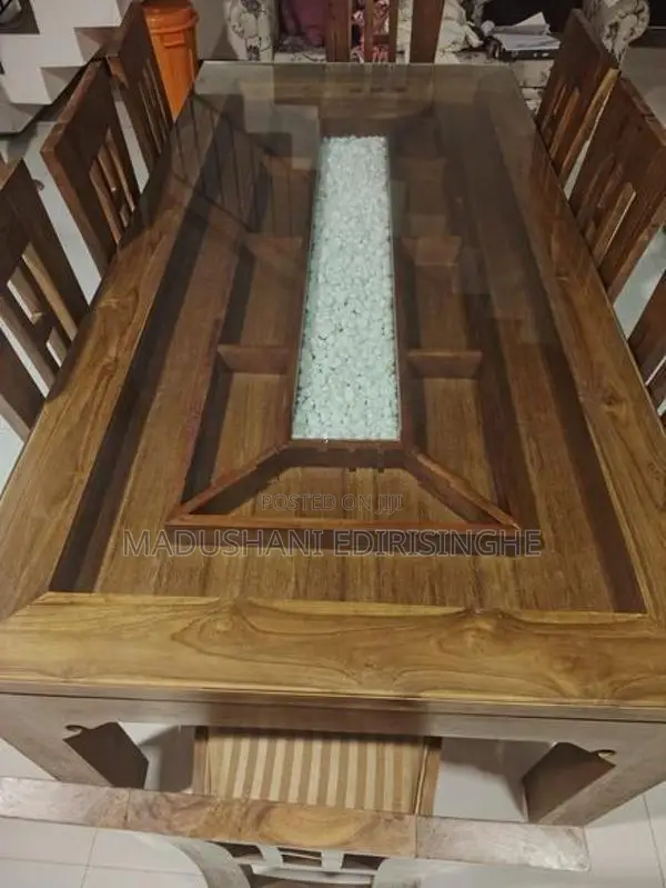 Used 8 Chair Dining Table