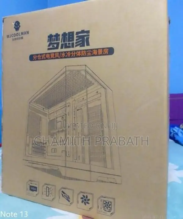 Wj Coolman Gaming Seaview Casing with ARGB Fan Kit