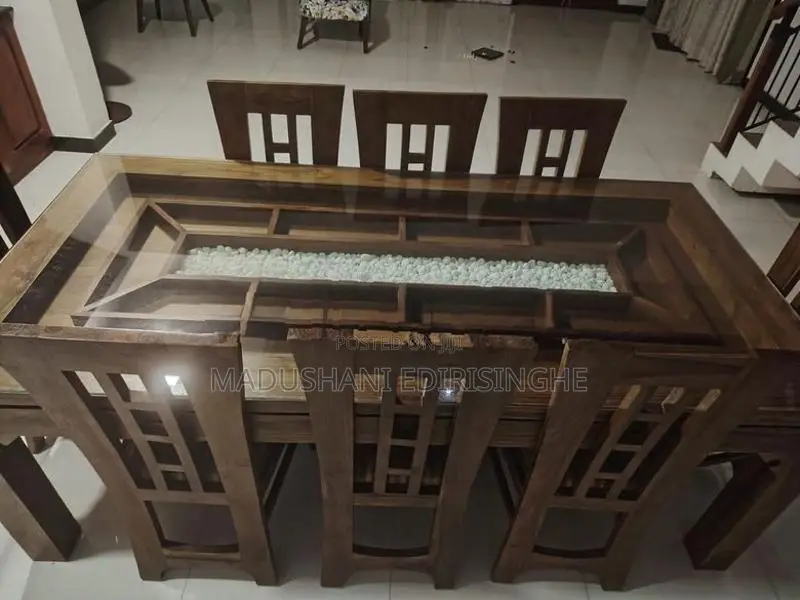 Used 8 Chair Dining Table