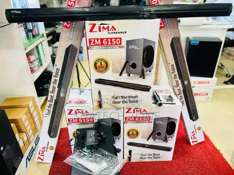 Speaker Soundbar / Subwoofer Bluetooth|USB (New) ZIMA ZM-6150