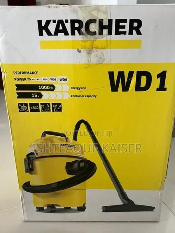 Karcher WD1 Wet Dry Vacuum Cleaner(15L/1000W) (With Box)