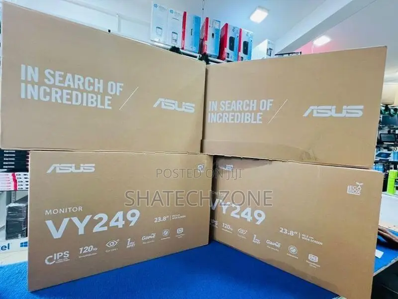 Asus Monitor 24" IPS 120HZ Gaming (Brand New) Frameless|FHD