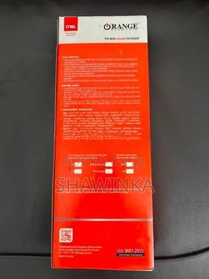 Orange Extension Cord/Trailer Socket 5M