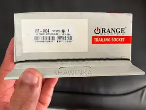 Orange Extension Cord/Trailer Socket 5M