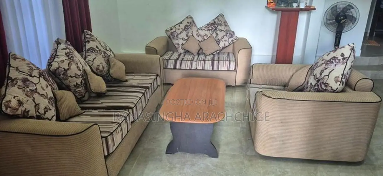 Damro Sofa Set with Coffee Tables