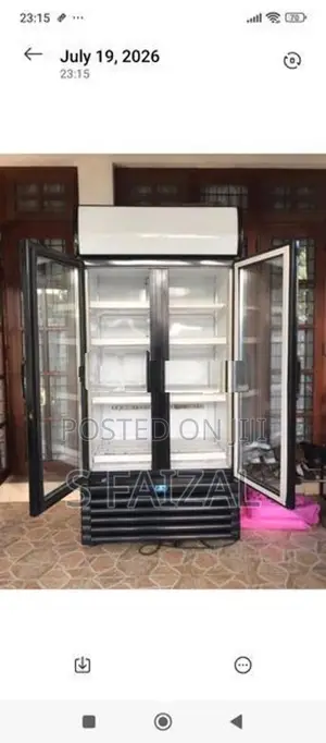 Sanden Double Door Bottle Cooler