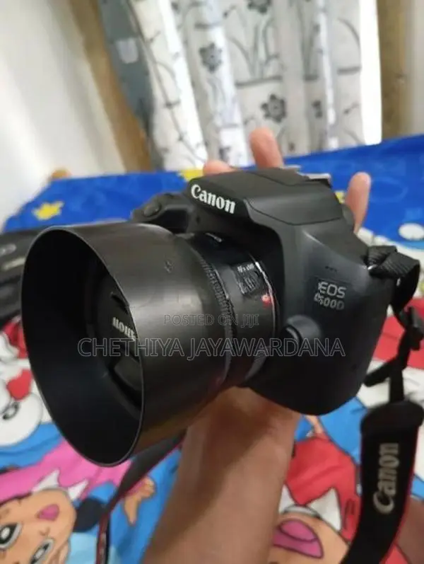 Canon 1500D Camera with 50mm Lens