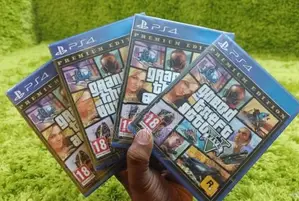 PS4 GTA 5 Game Brand New Sealpack