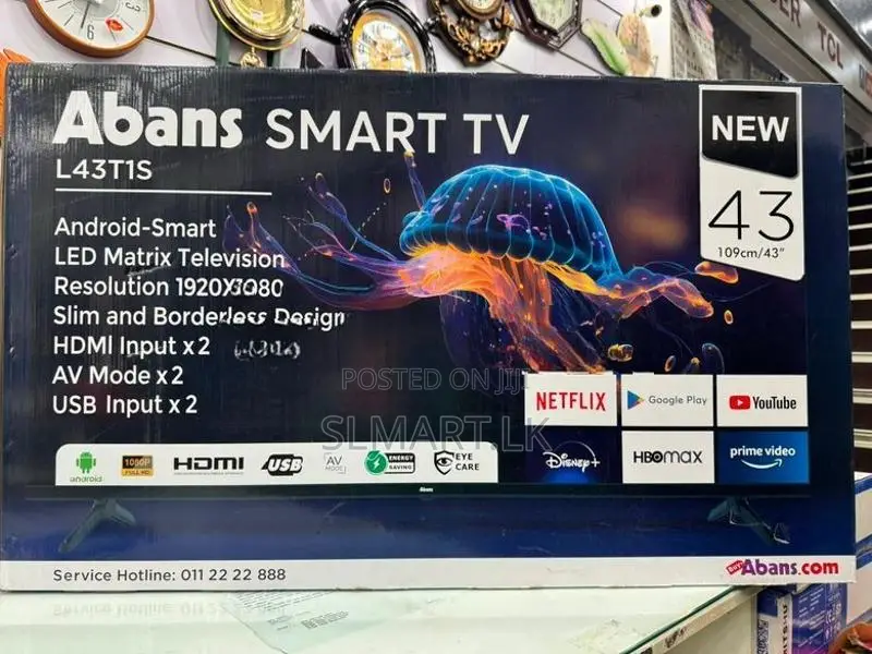 Abans 43 Inch Smart Full Hd TV