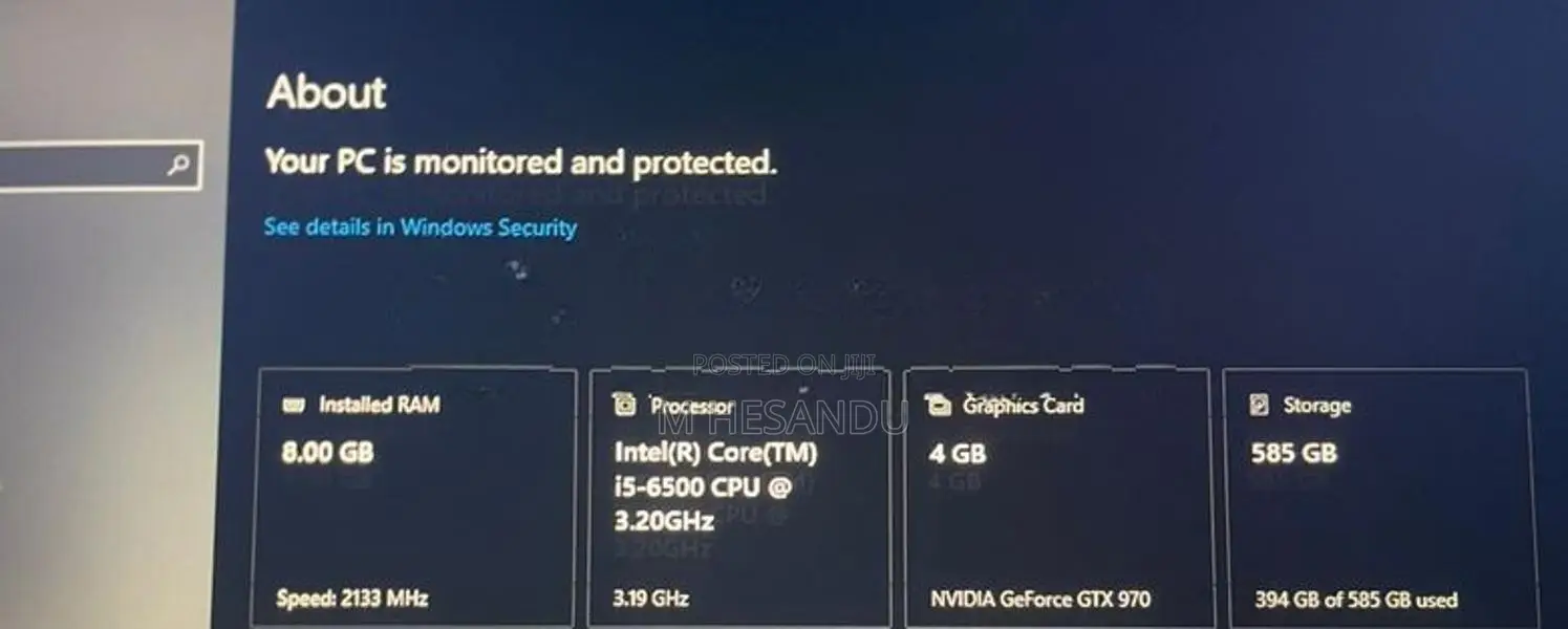 i5 6 Gen with GTX970 4GB VGA PC