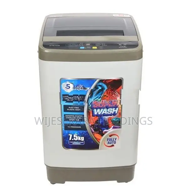 Singer Brand New 7.5KG Fully Automatic Washer [ SWM-FAR75PT]