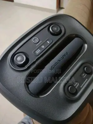 JBL party box with mic