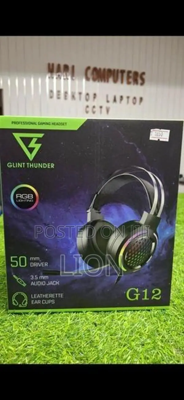 Glint Thunder G12 RGB Gaming Headset