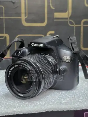 canon 1300D with lens