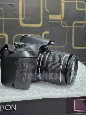 canon 1300D with lens