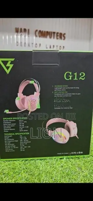 Glint Thunder G12 RGB Gaming Headset