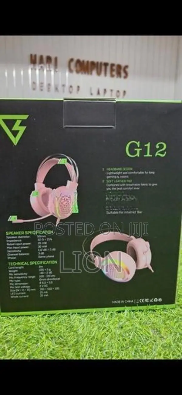 Glint Thunder G12 RGB Gaming Headset