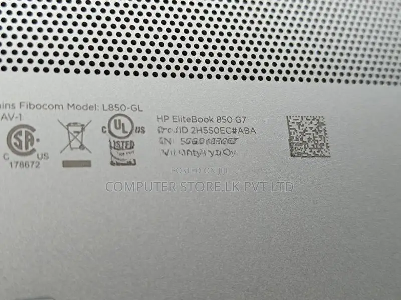 HP Elitebook 850 G7 CORE I5 10TH GEN 8GB RAM 256GB SSD