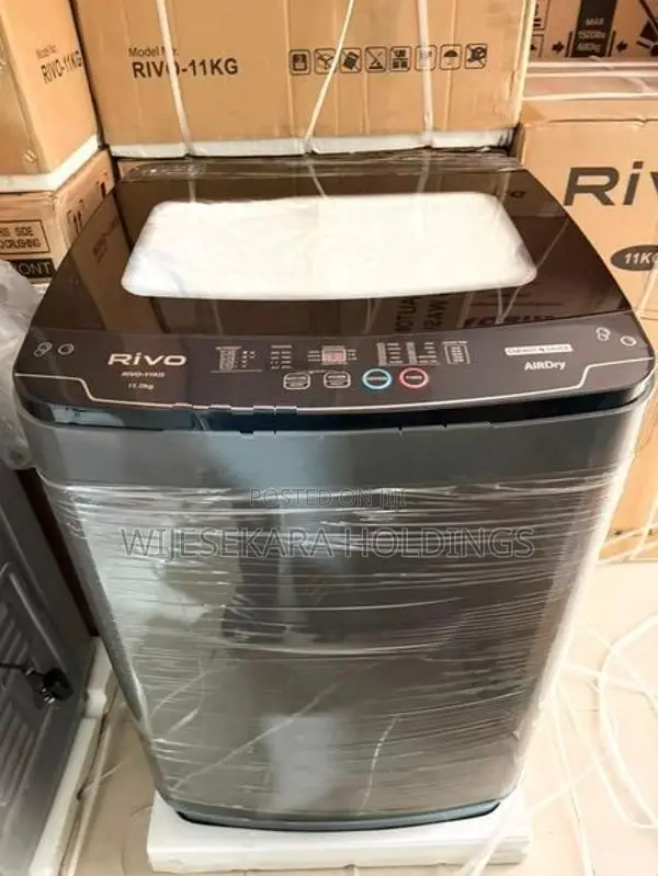 Rivo 11.0kg AirDry Stainless Drum Automatic Washer