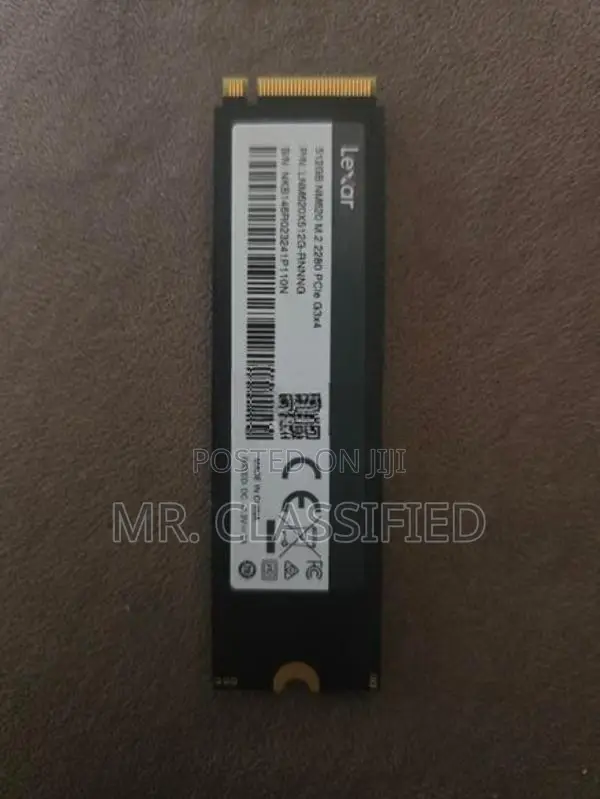Lexar NM620 512GB Gen3 NVMe M.2 SSD