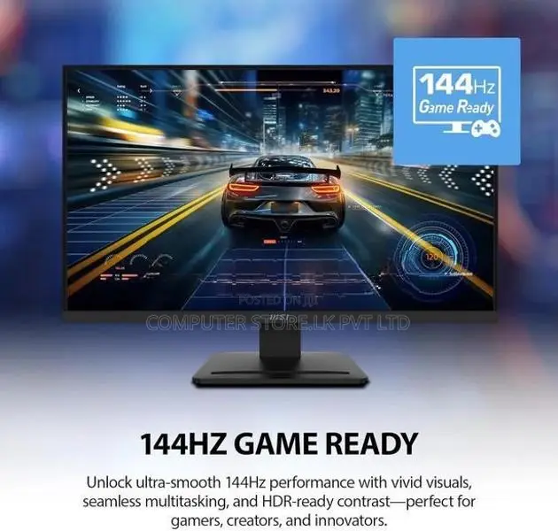 MSI Pro MP273 E14A 27 Inch 144Hz 1ms FHD IPS Productivity Monitor