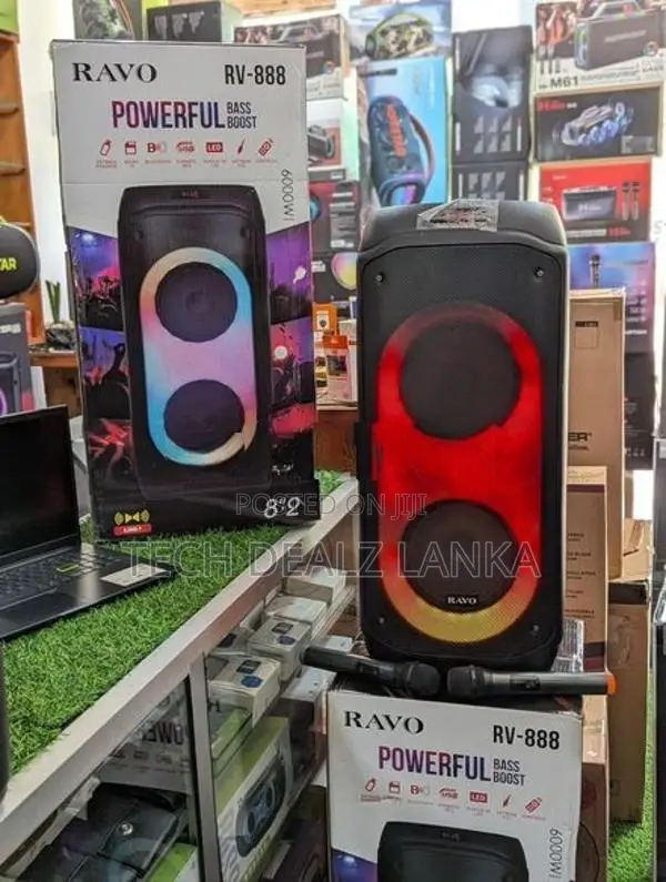 Ravo 888 Party Box NDR 810 with Wireless Mic