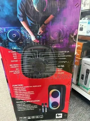 Ravo 888 Party Box NDR 810 with Wireless Mic