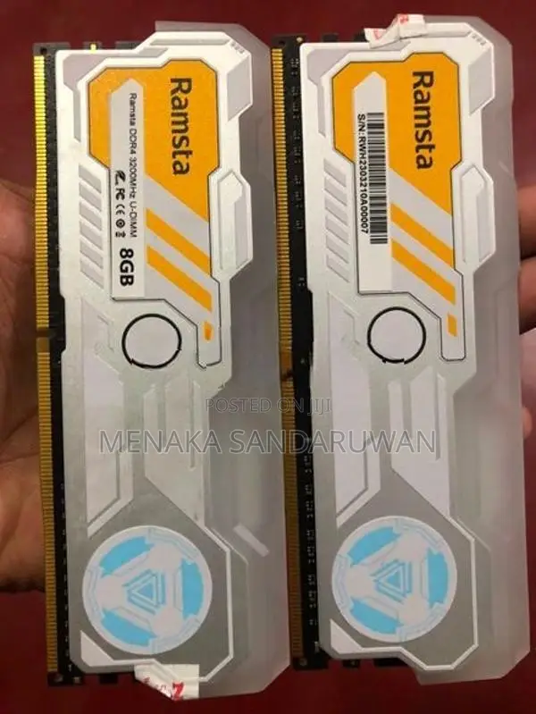 Ramsta DDR4 8GB 3200MHZ RGB Gaming RAM