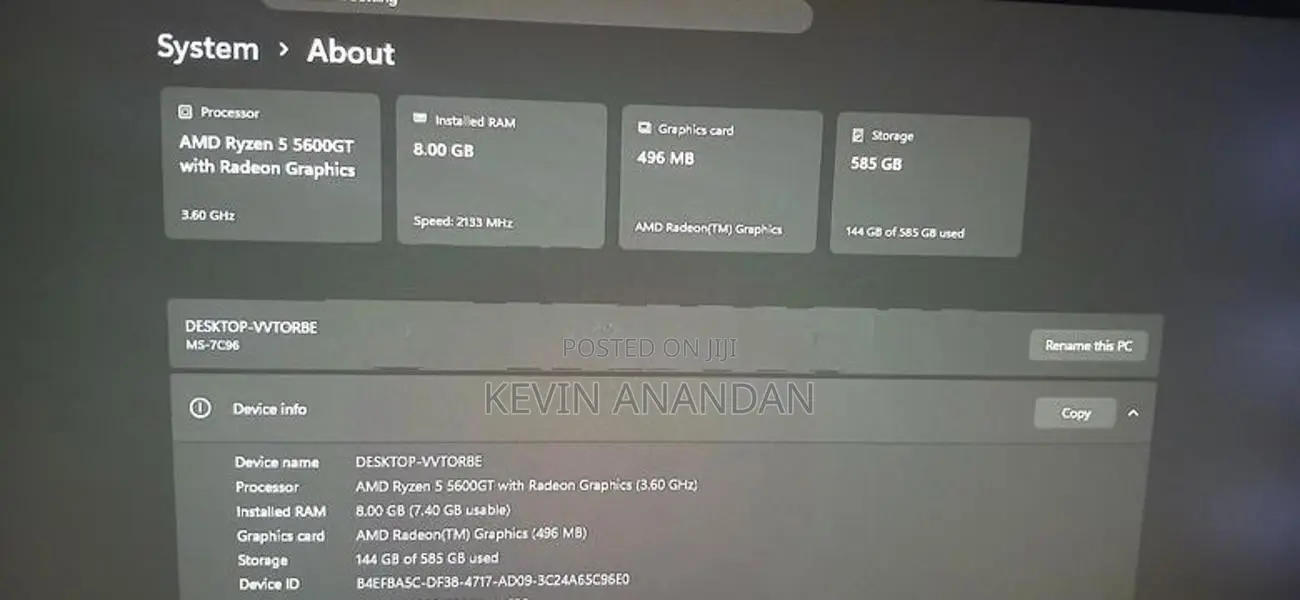 Ryzen 5 5600GT Gaming PC
