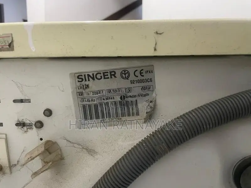 Singer 5.5Kg Front Load Washing Machine LV3806 - Used