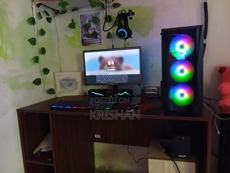 Full Set Gaming Pc With UPS drawing tablet
