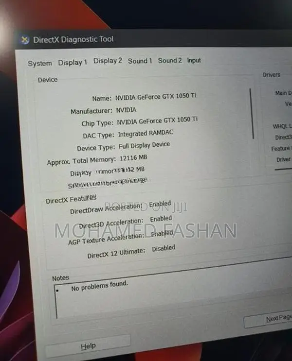 MSI i7 9GEN H Processor 16GB Ram 128GB NVME 1TB Hard Nvidia Gtx Vga