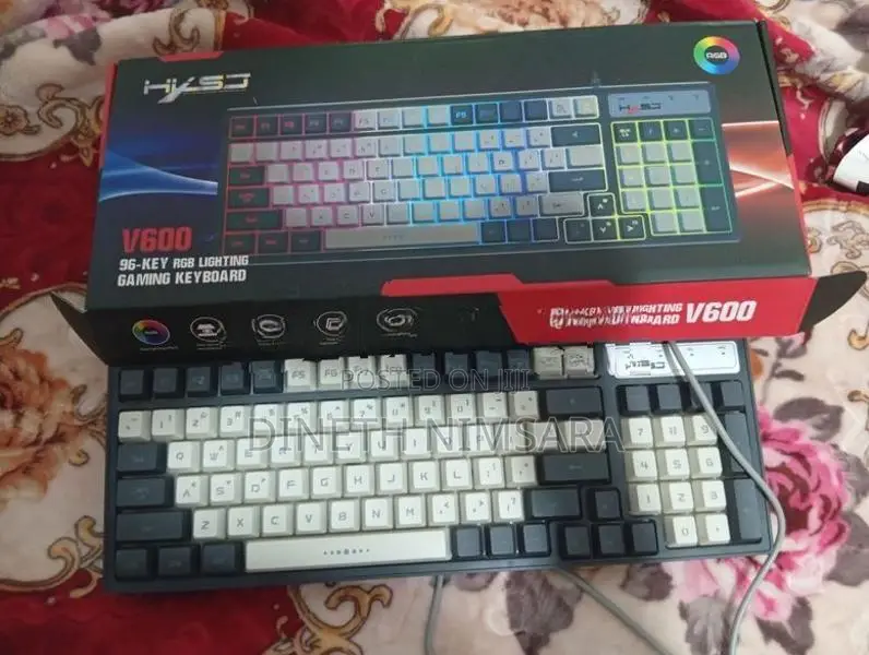 Gaming Combo - RGB Keyboard with Mouse Headset