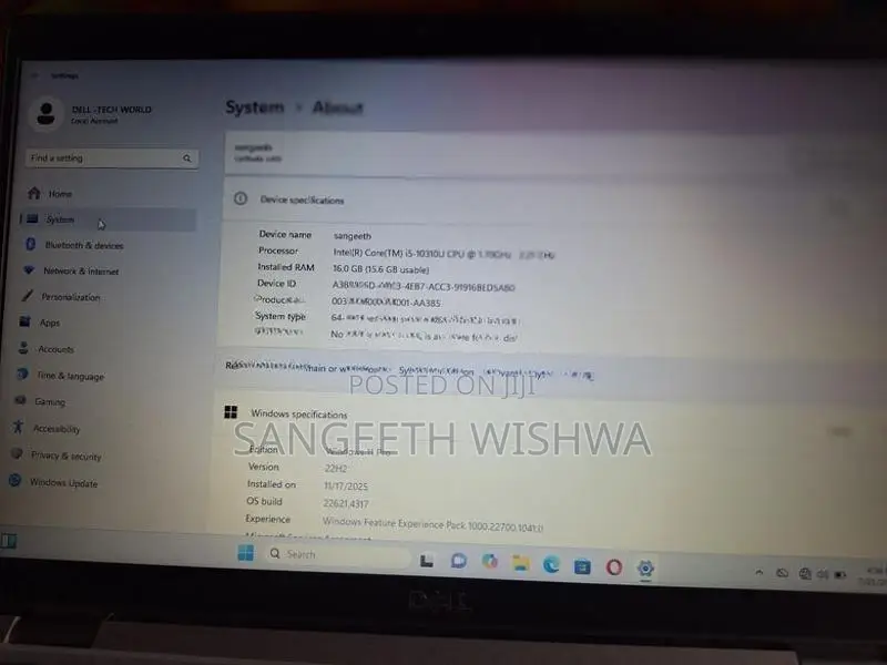 Latitute Laptop