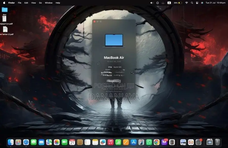 Apple MacBook Air M4 13 Inch 16GB Ram | 256 Midnight