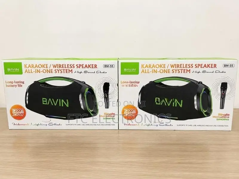 BAVIN BM-55 Karaoke Wireless Speaker