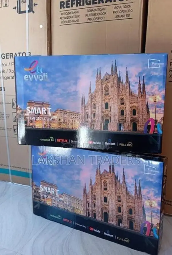 New Evvoli (Italy) 32" Smart Android 14.0 FHD TV 1080P