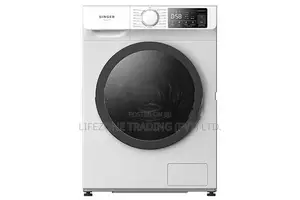 Singer Front Load 10.5kg Fully Auto Washing Machine - White (Inverter)