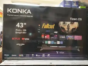Konka V-Max 43 inch Smart Full HD LED TV with Built-in Soundbar