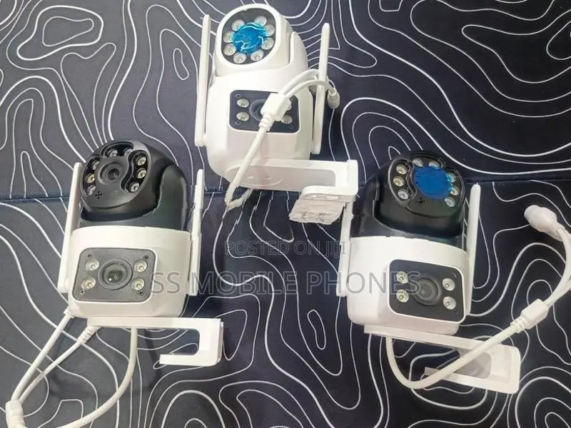 4MP PTZ Dual Lens Camera Wifi IP Security