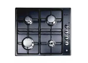 ELBA Four Gas Burners Cooker Hob - Black